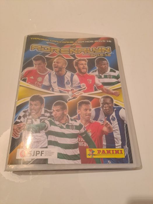 Caderneta de Cards Liga Portuguesa 2015-16 nova e completa