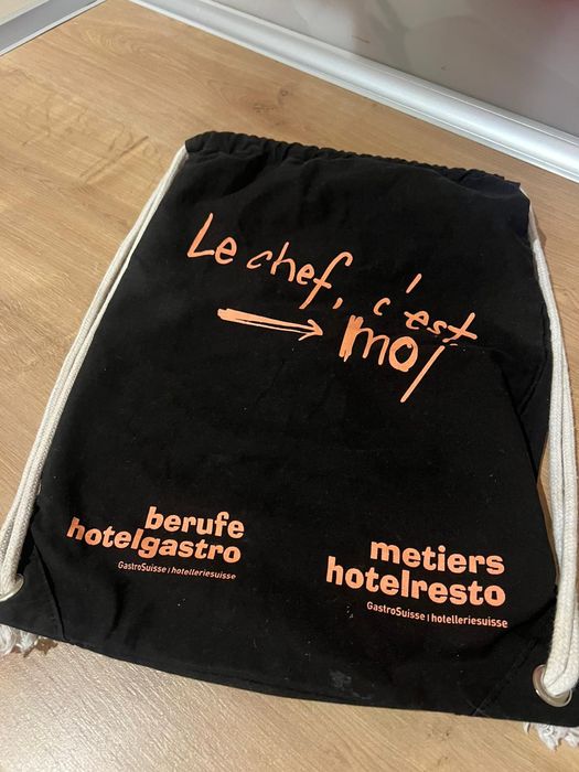 Ładny worko- plecak le chef c'est moj