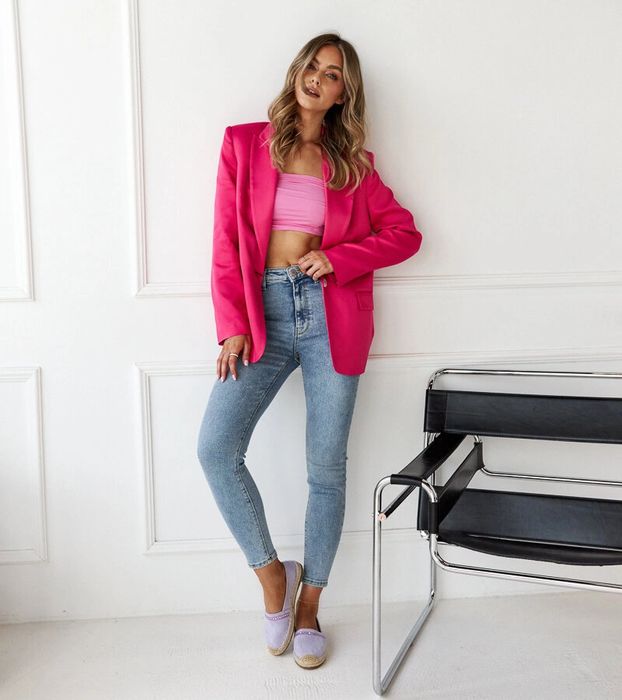 Fioletowe espadryle z cyrkoniami Abia