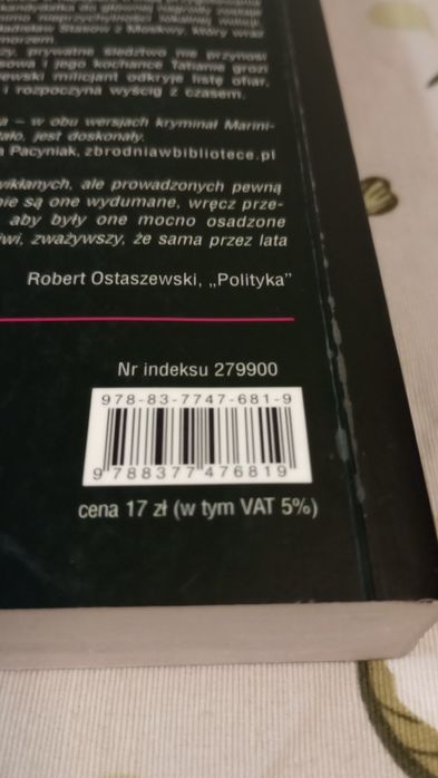 Czarna lista. Aleksandra Marinina