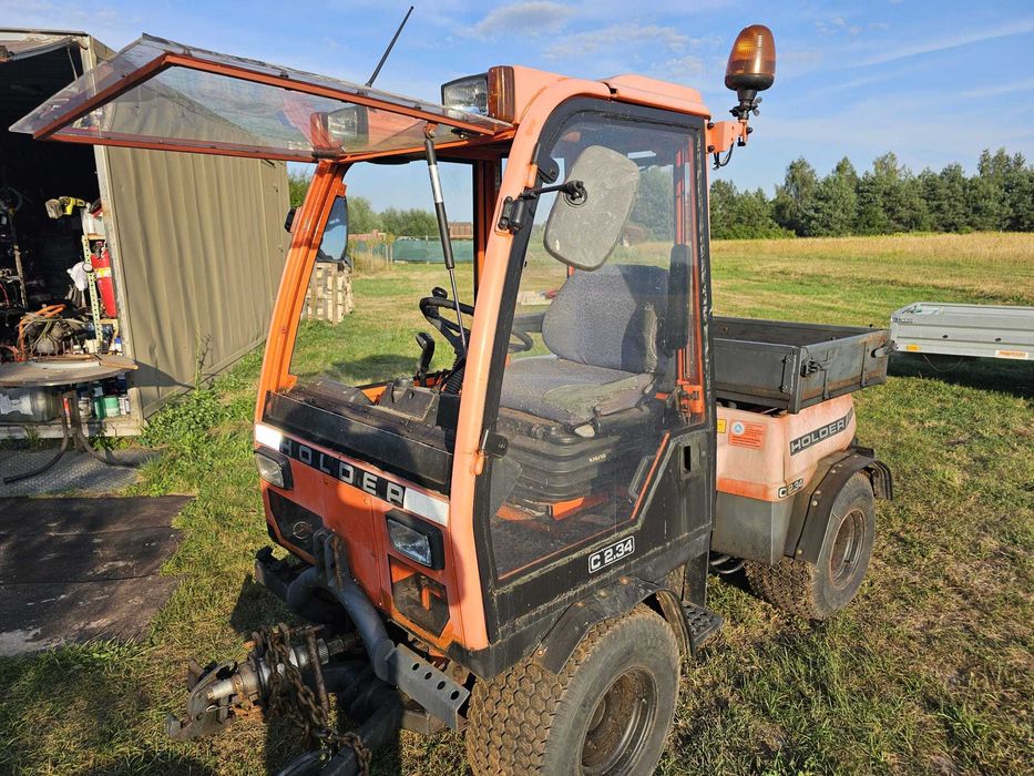 Holder C 2.34 traktorek komunalny używany ciągnik pojazd komunalny