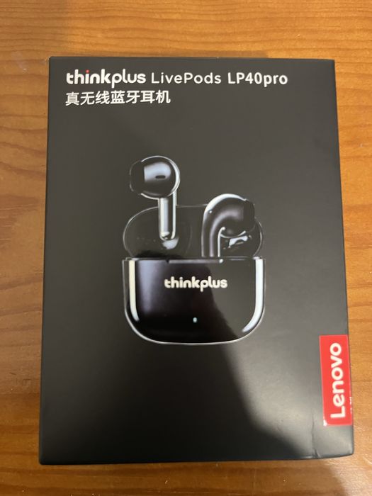 Auricular Lenovo LP40 ProTWS sem fio Bluetooth V5.1