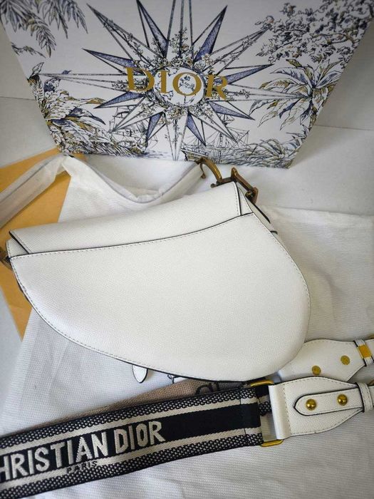 Torebka damska nowa Cristiana Diora Saddle, Skóra 874411