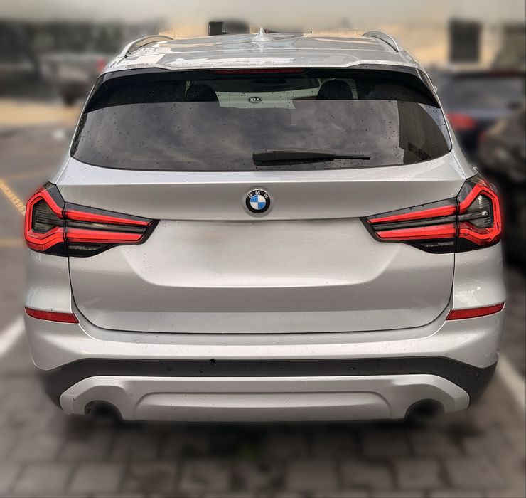 Ціна за весь комплект! BMW X3 G01 задні рест ліхтарі, жовтий поворот, аналог