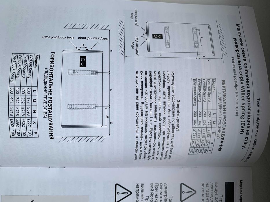 Бойлер плаский WILLER EVH50RI-SUN