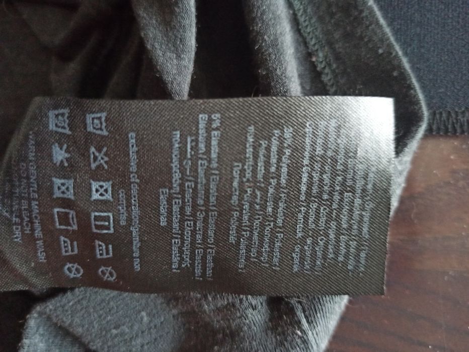 Bluzka ciążowa długi rękaw szara Mamalicious r xl 42