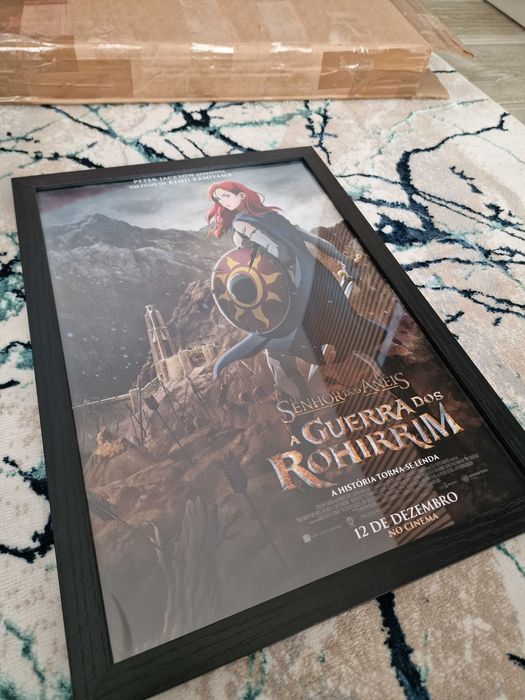 Quadro Senhor dos Anéis: A Guerra dos Rohirrim Oficial Warner Bros