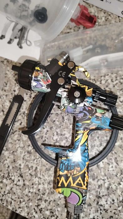 Pistola de Pintura Automóvel 1.3mm HVLP - Novo Preço