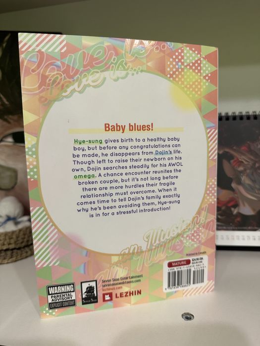 Яой манхва оригінальна англійською «Love is an Illusion!» 3 том