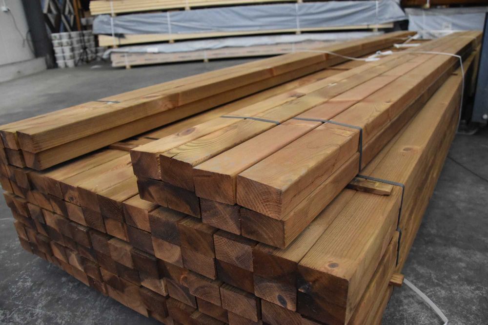 Kantówka impregnowana ciśnieniowo sosna strugana i suszona 45x70 legar