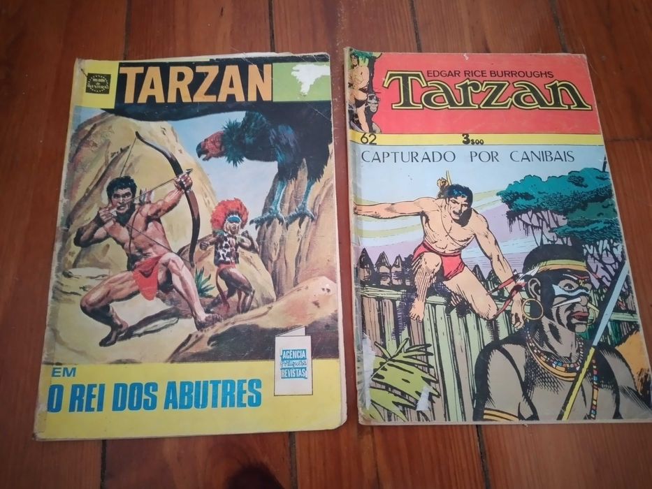 Tarzan, Superman, Mundo de Aventuras...