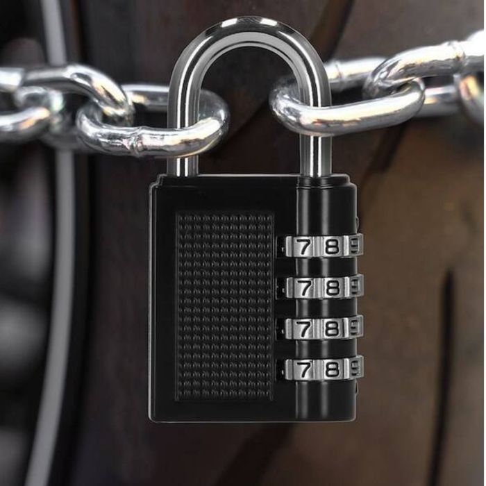 KŁÓDKA na szyfr 4 cyfry kodowana  szyfrowa 40mm