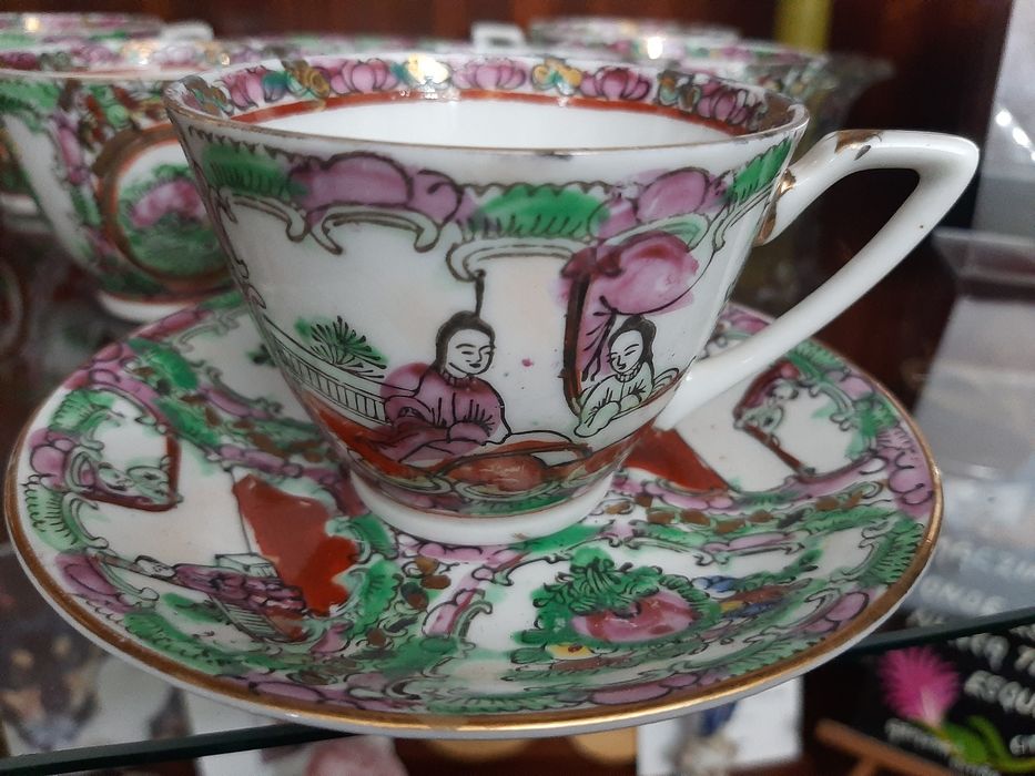 Hand-painted tea set430894017435422721