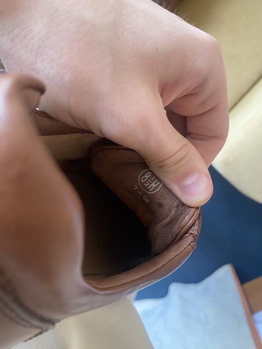 Кожанные туфли Clarks