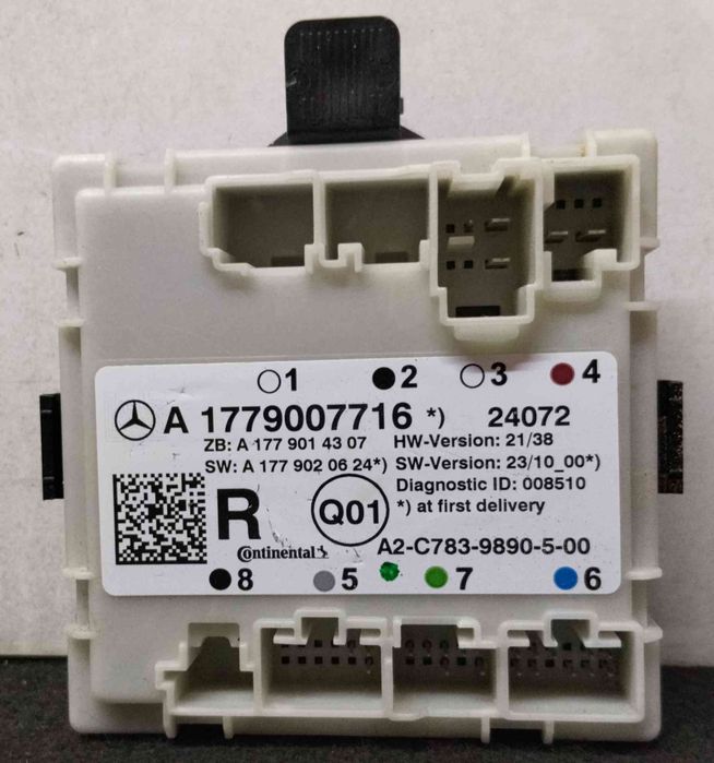Módulo Porta Direito A1779007716 - MERCEDES-BENZ CLA
