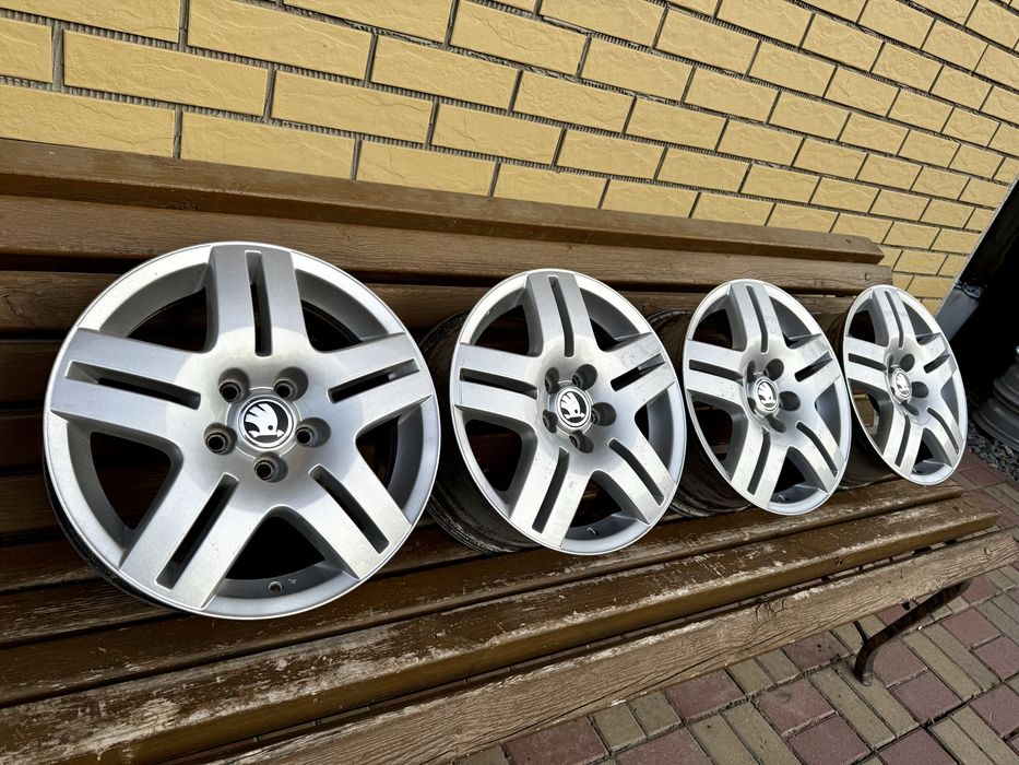 Диски R15 5.100 ET38 цо 57.1 гольф 4 шкода тоур фабія румстер