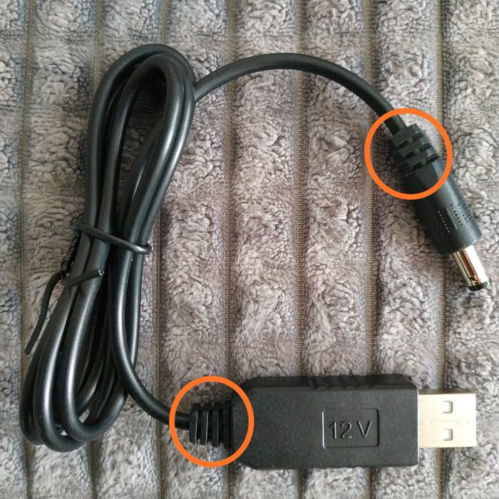 Кабель для роутера  DC 5V на 9 або 12V 1A. Висока якість. Від 4х ціна за шт. нижче, пропозиція в оголошенні!