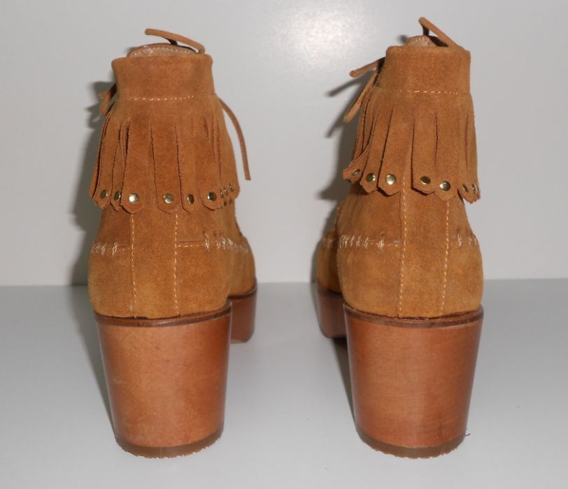 Botas Cubanas camel tamanho 37 38 e 39 - artigo novo de loja
