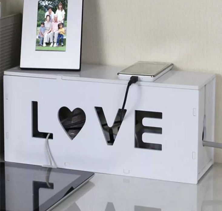 Osłona maskownica na kable przedłużacz bez kurzu love