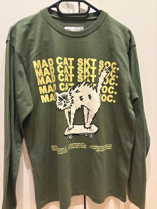 Zara - bluzka z kotkiem rozm. 164
