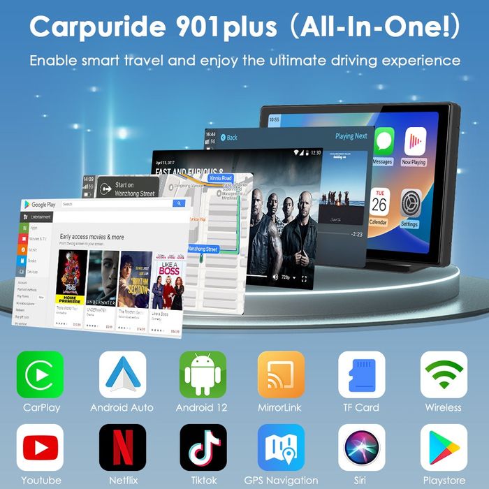 Carpuride w901 plus