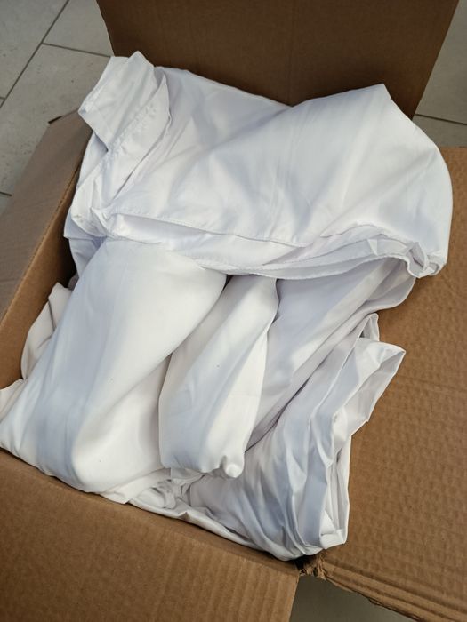 Obrusy 7 sztuk białych