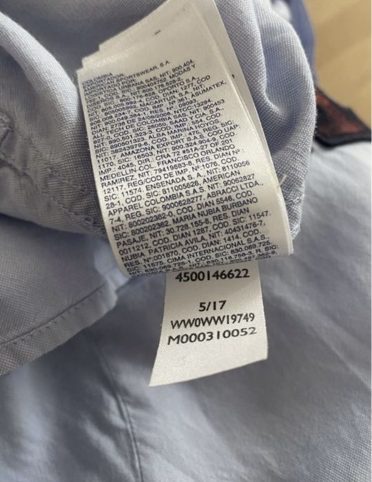 Niebieska  koszula  XS/S