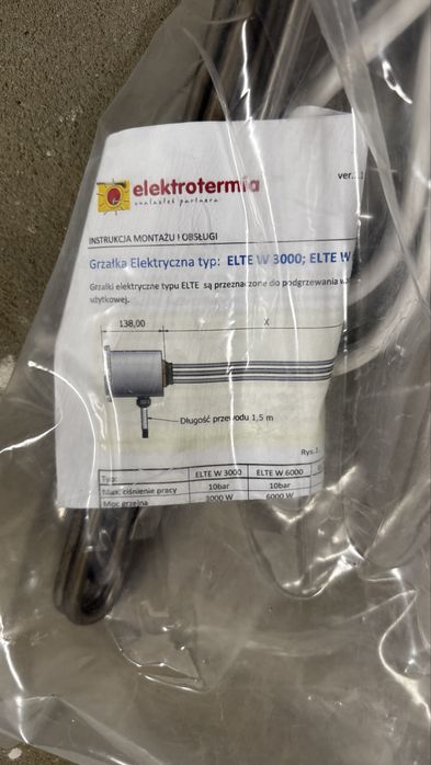 Grzałka elektrotermia