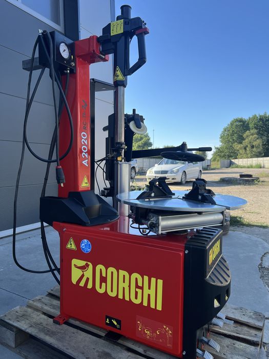 Montażownica do opon Corghi A 2020 RC-TI 2 Speed + ramię pomocnicze SP 2000
