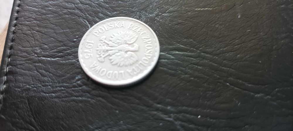 Moneta kolekcjonerska 1 zł polskich PRL rok 1975