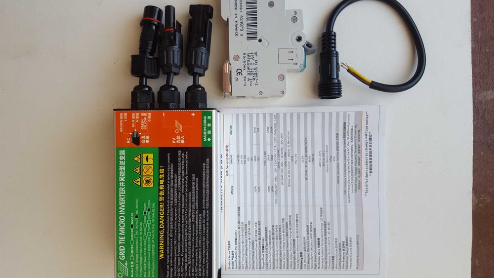 Microinversor autoconsumo 350w