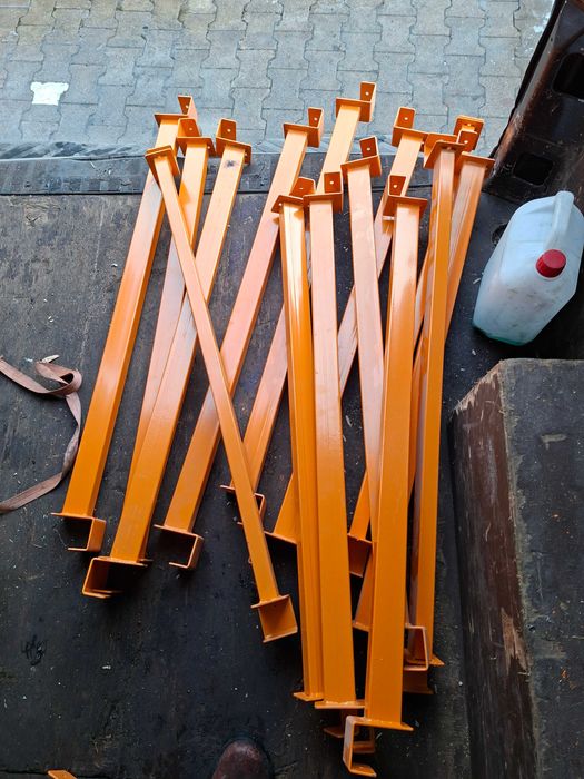 poprzeczki pod półki na regały wysokiego składowania