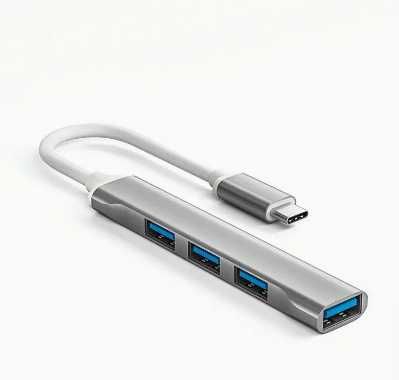 Docking USB-C com 4 portas USB