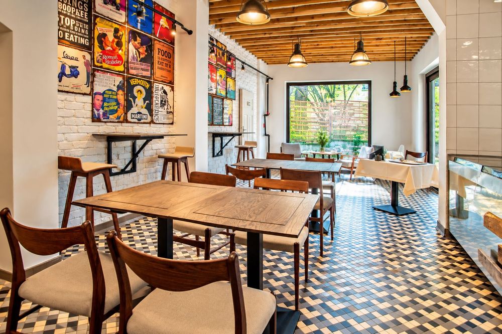 Restauracja włoska Rzymskie Wakacje 187 m²