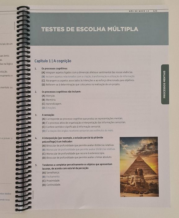 Dossier  apoio professor Psicologia. Nós. N