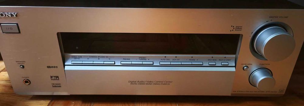 Sistema Vintage de Entretenimento Sony: TV 32 + Receiver 5.1 + 5 Caixas + Subwoofer + Estante