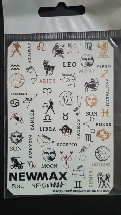 Продам наклейки для манікюру всі разом