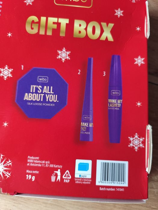 Zestaw kosmetyków Wibo