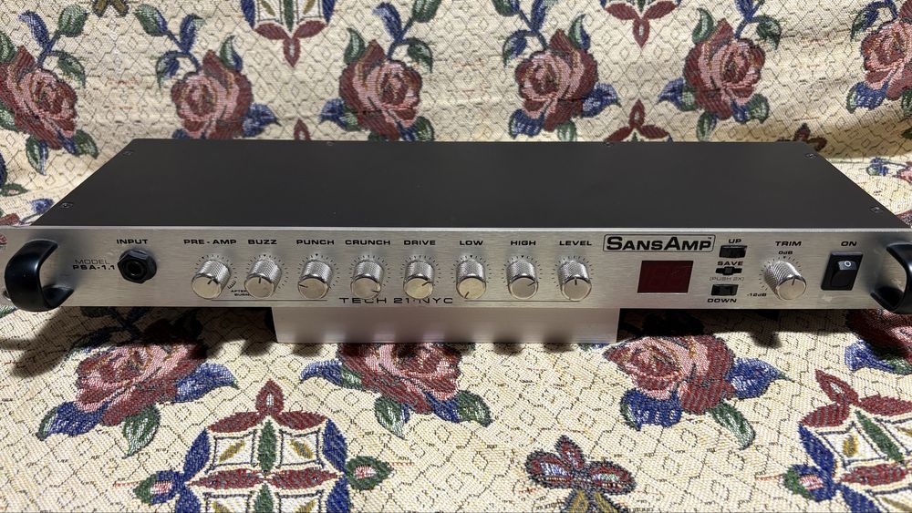 Tech21 SansAmp PSA 1.1 przedwzmacniacz preamp gitarowy rack