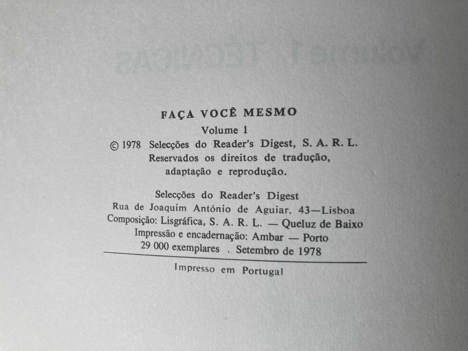Faça Você Mesmo - volumes 1 e 2