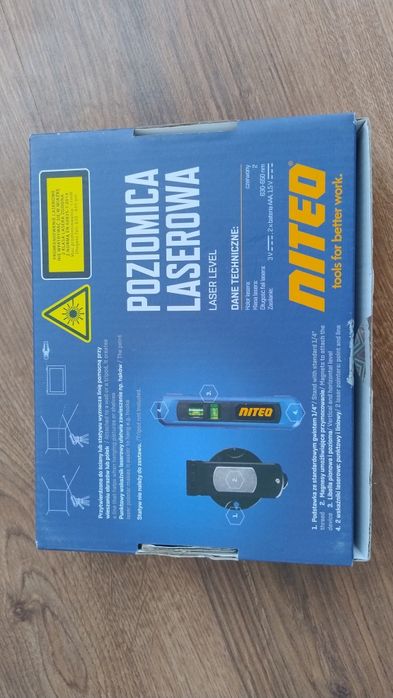 Poziomica laserowa Niteo Nowa