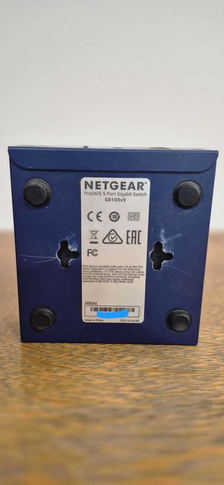 Switch NETGEAR ProSAFE GS105v5 5Gigabit 1000Mbps metalowa obudowa