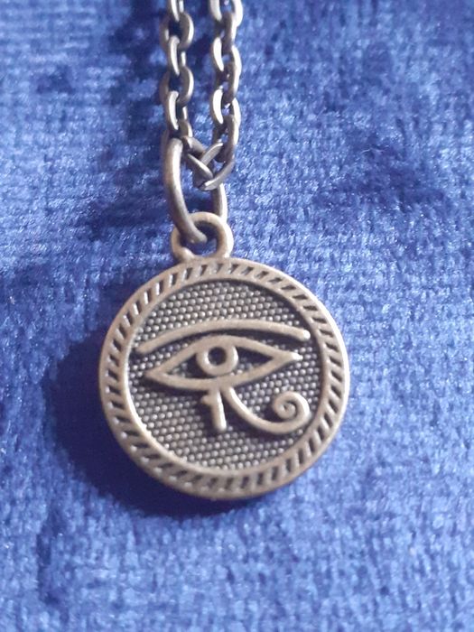 4 Corrente Egípto pingente Horus Anubis Faraó Nefertiti Coleção