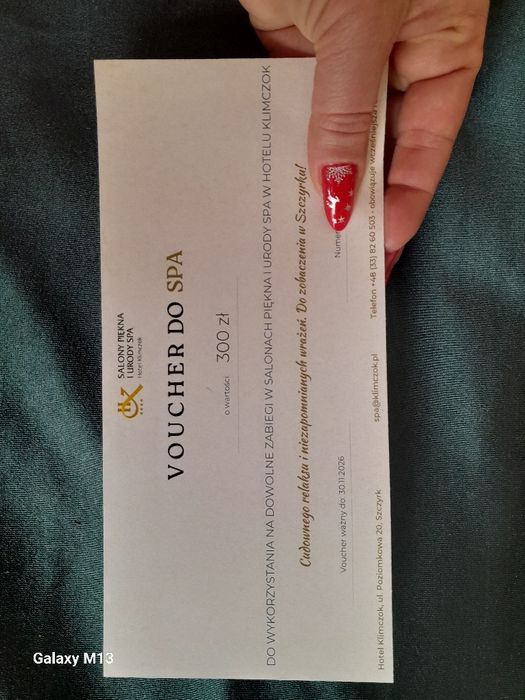 Voucher do SPA (Hotel Klimczok)