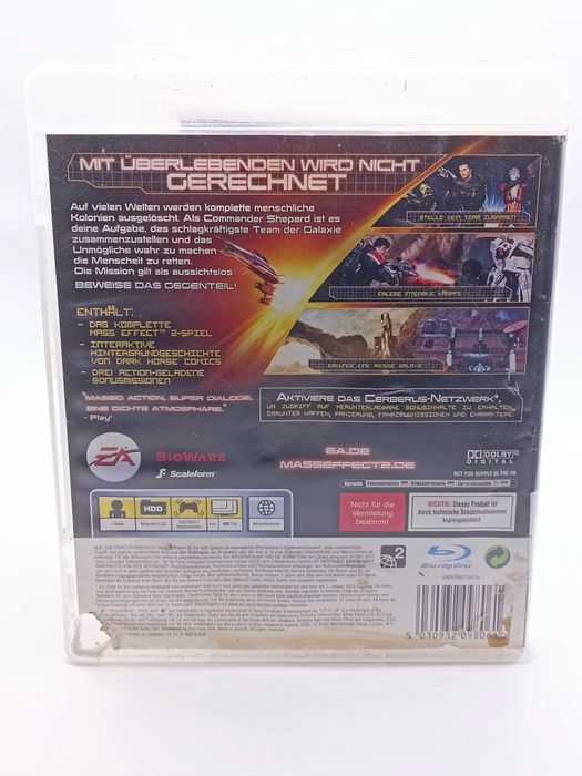 GRA Mass Effect 2 NA PS3 158/02/25s