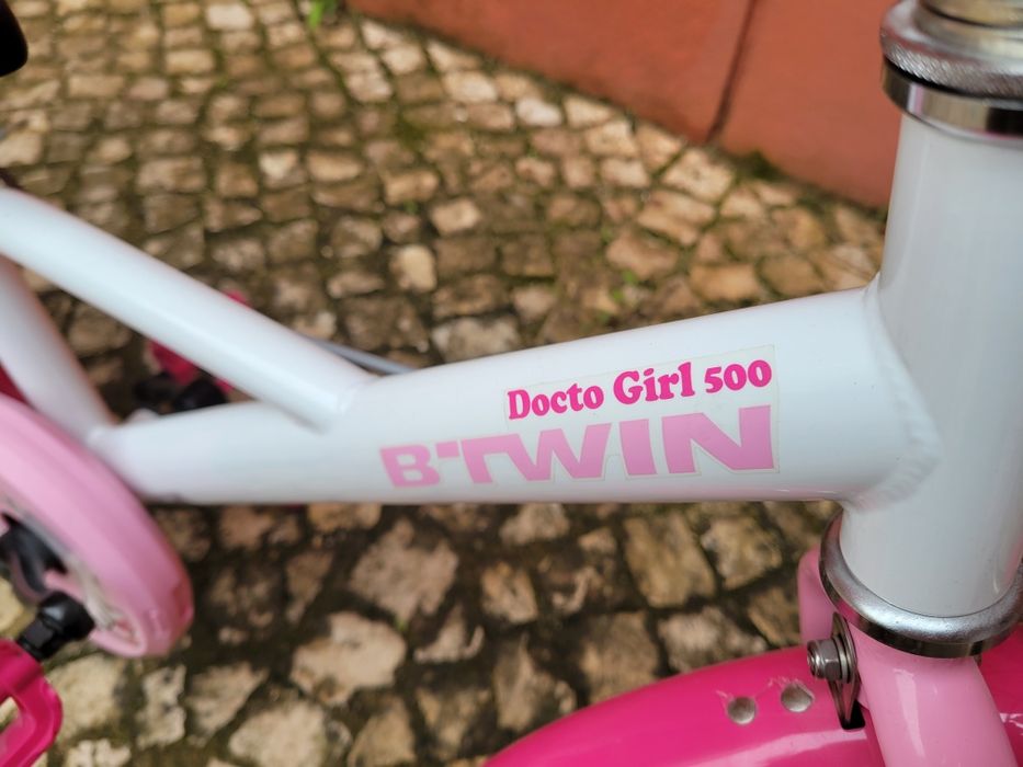 Bicicleta para menina Btwin Docto Girl 500, roda 16