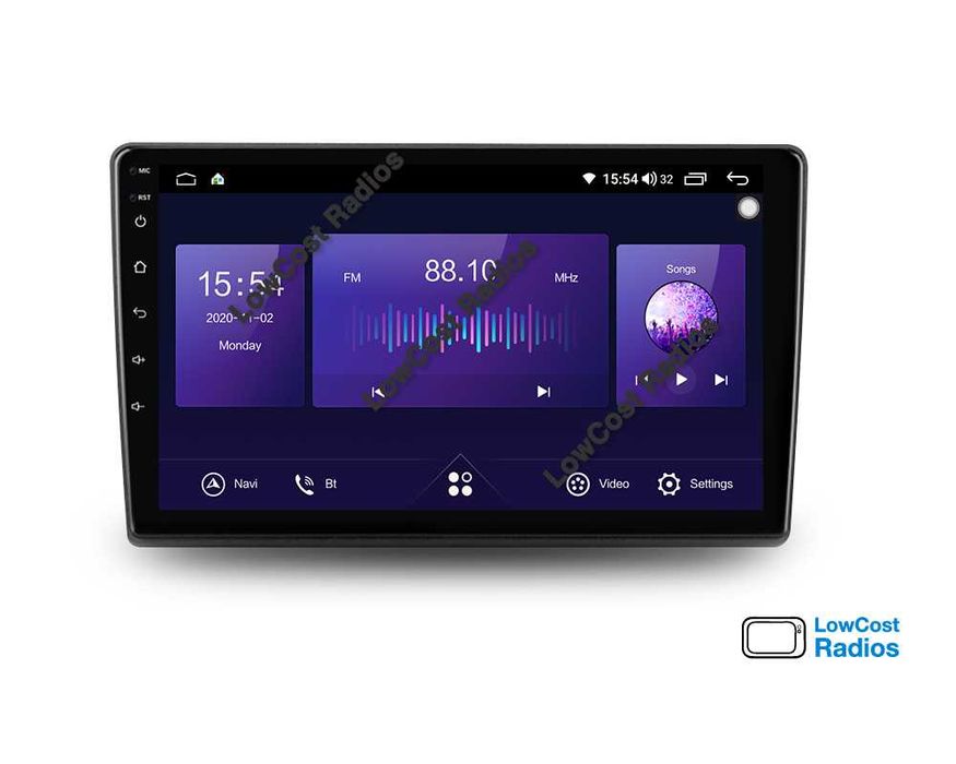 (NOVO) Rádio ANDROID 2DIN • KIA Ceed (2007 a 2012) • GPS WiFi BT | CARPLAY • ANDROID AUTO