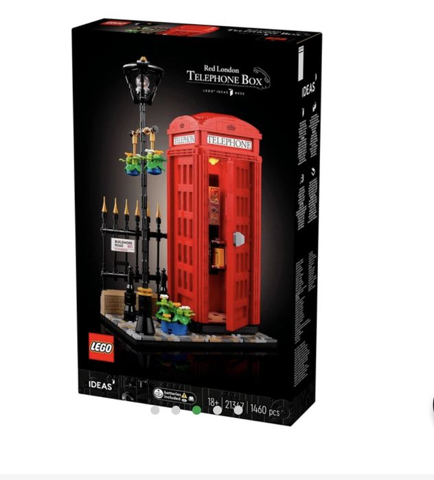 Конструктор телефонная будка Лондон Lego