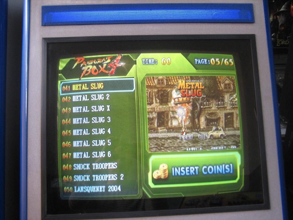 Máquina Arcade / Video jogos64729767691011122