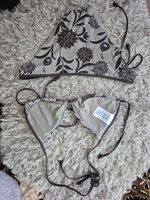 Красивый купальник, расшитый бисером